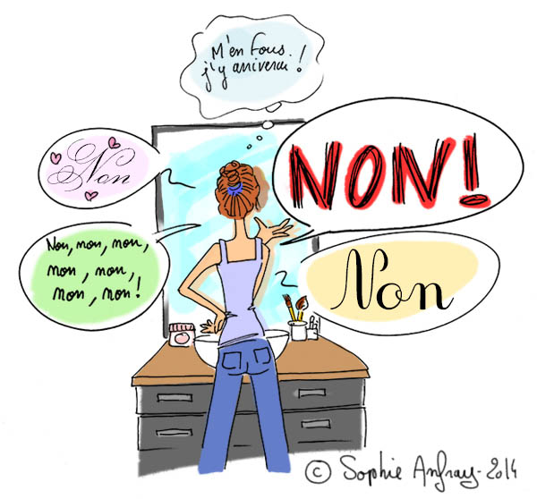 NON, SANS AUCUN COMPLEXE.